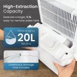 Pro Breeze® 20L Compressor Dehumidifier with Laundry Mode