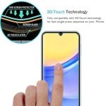 AOKUMA Tempered Glass Screen Protector for Galaxy A15