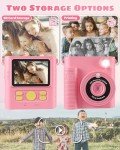 CKATE Instant Print Kids Camera - Flamingo Pink