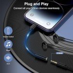 iPhone Lightning to 3.5mm Headphone Adapter 2-Pack