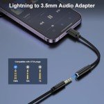 iPhone Lightning to 3.5mm Headphone Adapter 2-Pack