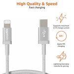 Nylon Braided Lightning Charger Cable for iPhone