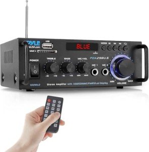 Pyle Bluetooth 200W HiFi Stereo Amplifier System