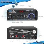 Pyle Bluetooth 200W HiFi Stereo Amplifier System