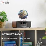 Audizio Naples DAB Digital Radio with CD Player