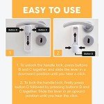 BeeGo® Baby and Pet Safety Door Locks - 2 Pack