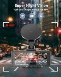 DYNACAM 4K Dash Cam with GPS and WiFi