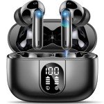 Csasan Bluetooth 5.3 Wireless Earbuds with Noise Cancelling