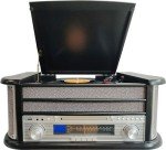 Denver 8-in-1 Retro Bluetooth Record Player System