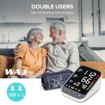 Blood Pressure Monitor with Large Display & Memory