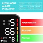 Blood Pressure Monitor with Large Display & Memory