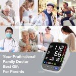 Blood Pressure Monitor with Large Display & Memory