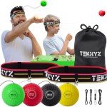 TEKXYZ Family Pack Reaction Balls with Headband