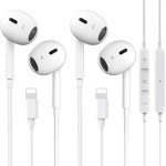 Lightning Headphones (2 Pack) with Mic & Control