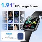 Smartwatch with Call Function, Fitness Tracking, IP68 Waterproof