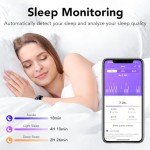 Smartwatch with Call Function, Fitness Tracking, IP68 Waterproof