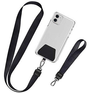 Flexible Phone Lanyard and Wrist Strap Set