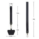 Flexible Phone Lanyard and Wrist Strap Set