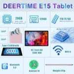 10-Inch Android Tablet with Keyboard & Mouse