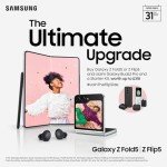 Samsung Galaxy Z Fold5 with Galaxy Buds2 Pro