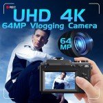64MP 4K Camera with Zoom and Filters