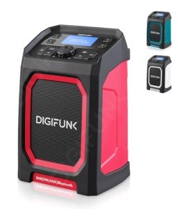 DigiFunk Waterproof Bluetooth Work Site Radio