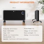 KioGro Smart WiFi Electric Glass Panel Heater