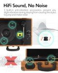 VIFLYKOO Bluetooth Vinyl Turntable with Speakers