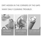 3-in-1 Multifunctional Cleaning Brush for Cups & Bottles