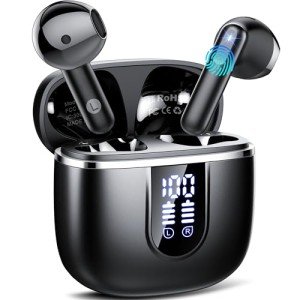 Bluetooth 5.4 Wireless Earbuds with Noise Cancelling