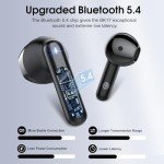 Bluetooth 5.4 Wireless Earbuds with Noise Cancelling