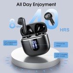 Bluetooth 5.4 Wireless Earbuds with Noise Cancelling