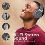PowerLocus Wireless Headphones with 40H Playtime