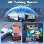 CHORTAU 4K Dual Dash Cam with Night Vision