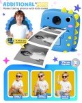 Kids Instant Print Camera for Ages 3-9