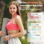 ASWEE 1.85" Smartwatch with Fitness Tracker Features