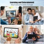 XCX 11" Android 14 Tablet with 10GB RAM