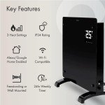 Smart Electric Glass Panel Heater - 2000W WiFi