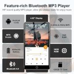 Fanvace 144GB Bluetooth MP3 Player with Touchscreen