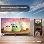 Roxel 17.5" Portable DVD Player with Swivel Screen