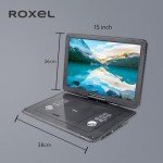 Roxel 17.5" Portable DVD Player with Swivel Screen