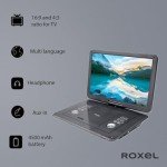 Roxel 17.5" Portable DVD Player with Swivel Screen