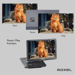 Roxel 17.5" Portable DVD Player with Swivel Screen