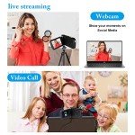 Vmotal 1080P FHD Video Camera with Flip Screen