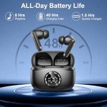 Wireless Earbuds with Noise Cancelling and 48H Playtime
