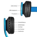 Foldable Bluetooth Headphones with FM and Micro SD