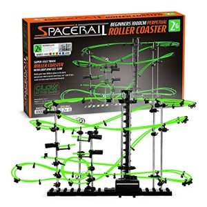 Glow in the Dark Space Rail Rollercoaster Kit