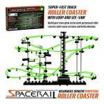 Glow in the Dark Space Rail Rollercoaster Kit