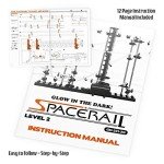 Glow in the Dark Space Rail Rollercoaster Kit