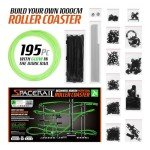 Glow in the Dark Space Rail Rollercoaster Kit